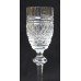 Set of 6 Heavily Cut Waterford Knopped Stem Port Glasses