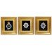 Foil Artwork Coldstream Guards Set in Gilt Frame