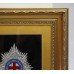 Foil Artwork Coldstream Guards Set in Gilt Frame