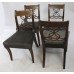Set of 4 Early 19th c. Mahogany Chairs