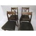 Set of 4 Early 19th c. Mahogany Chairs