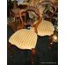 Set of 6 Victorian Carved Walnut Cabriole Dining Chairs