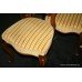Set of 6 Victorian Carved Walnut Cabriole Dining Chairs