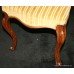 Set of 6 Victorian Carved Walnut Cabriole Dining Chairs