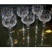 Set of 6 Cut Glass Crystal Stourbridge Hock Glasses