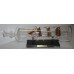 Hand Blown Glass Ship in Bottle "Sir Winston Churchill"