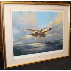 Signed Limited Edition Framed Print "Operation Desert Storm 1991" Frank Wootton