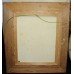 Impressionistic Market Scene Painting Signed Set in Carved Wooden Frame
