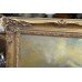 Signed Seascape Oil on Board Set in Gilt Frame