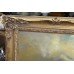 Signed Seascape Oil on Board Set in Gilt Frame