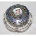 Silver, Enamel & Crystal Pill Box Georg Adam Scheid Vienna c.1900