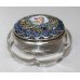 Silver, Enamel & Crystal Pill Box Georg Adam Scheid Vienna c.1900