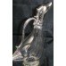 Silver Plated Glass Duck Claret Jug