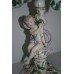 Sitzendorf Porcelain Cherub Deutsche Blumen Candelabra c.1890