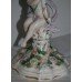 Sitzendorf Porcelain Cherub Deutsche Blumen Candelabra c.1890