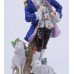 Sitzendorf Porcelain Nobleman with Lambs Figurine