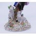 Sitzendorf Porcelain Nobleman with Lambs Figurine