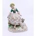 Sitzendorf Porcelain Shepherdess Figurine