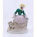 Sitzendorf Porcelain Shepherdess Figurine