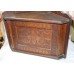 Small Arts & Crafts Inlaid Wall Hanging Corner Cupboard