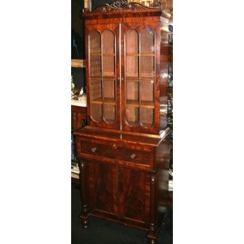 Fine Small Georgian Mahogany Secretaire