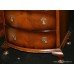Small Mahogany Veneer Bow Fronted Chest of Drawers