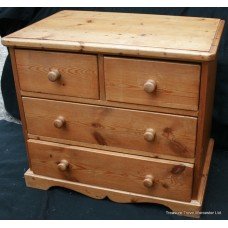 Small Pine Chest of Drawers