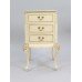 Small Vintage Olympus Louis XV Style Cream Chest of Drawers