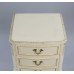Small Vintage Olympus Louis XV Style Cream Chest of Drawers