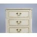 Small Vintage Olympus Louis XV Style Cream Chest of Drawers