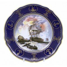 Spode The Maritime England No.2 Battle of The Nile Cabinet Plate