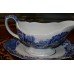 Spode Blue & White Italian Gravy Boat on Stand