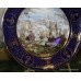 Spode The Maritime England Plates No.3 The Four Days Battle, June 1666 Cabinet Plate