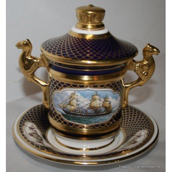 Spode Porcelain Limited Edition The Warrior Cup & Stand # 1 of 500