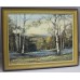 "Spring Evening" Landscape Malvern Hills Oil on Canvas by Alan King