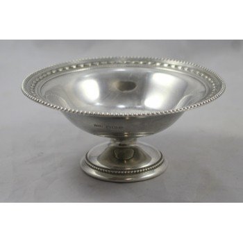 Sterling Silver Bonbon Dish Sheffield 1950
