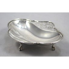 Sterling Silver Footed Bonbon Dish London 1913