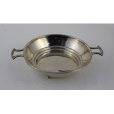 Sterling Silver Two Handled Bowl Quaich Birmingham 1935