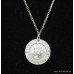 Sterling Silver Jubilee Medallion Pendant Necklace