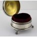 Sterling Silver Velvet Lined Pin Cushion Birmingham 1920