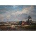 Suffolk Landscape by Andrew King ROI Oil on Board