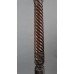 Tall English Carved Mahogany Victorian Twisted Stem Torchère