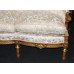 Ornate Upholstered French Empire Style Three Piece Suite