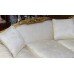 Three Piece Silk Upholstered Carved Giltwood Suite