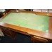 Very Heavy Early 20th c. Large Oak Desk with Roll Top