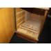 Very Heavy Early 20th c. Large Oak Desk with Roll Top
