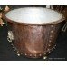 Very Large Polished Copper Log Bucket