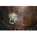 Very Large Polished Copper Log Bucket