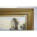 Victorian Watercolour Landscape by Benjamin Williams Leader RA