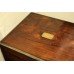 Victorian Brass Bound Rosewood Ladies Vanity Box